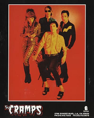 The Cramps Big Beat From Badsville US Promo media press pack
